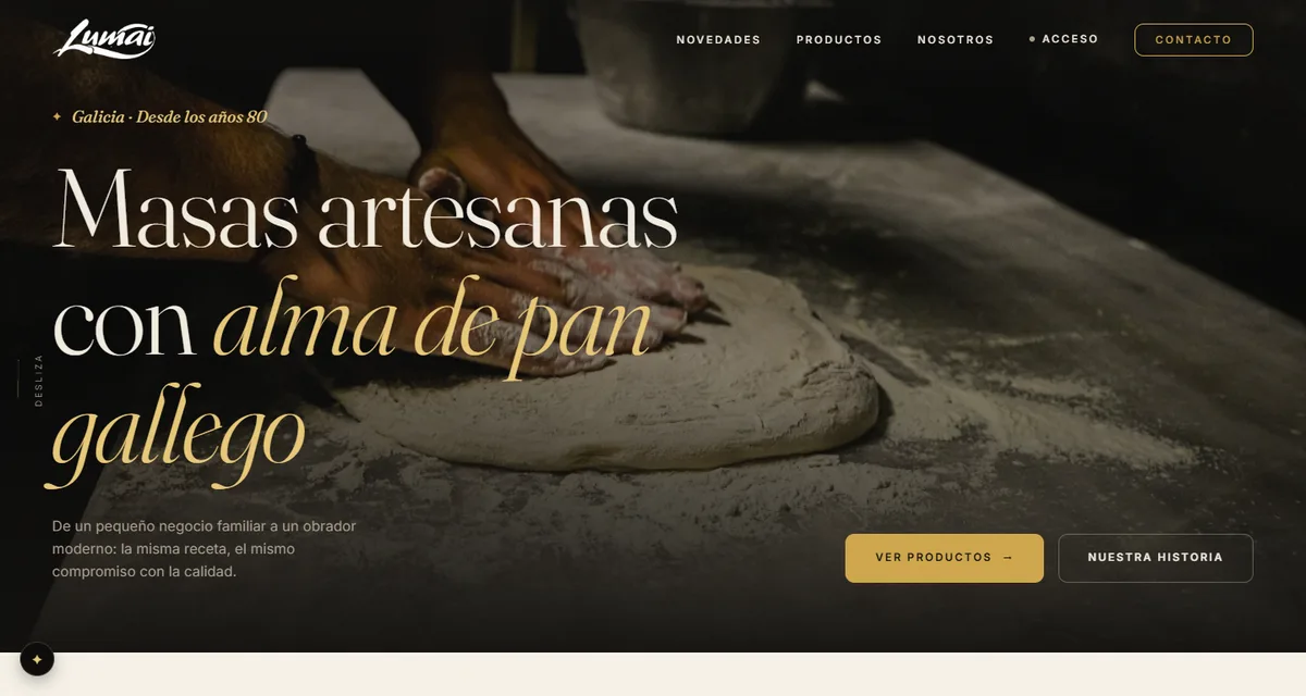 Portada de lumai.pontedixital.es