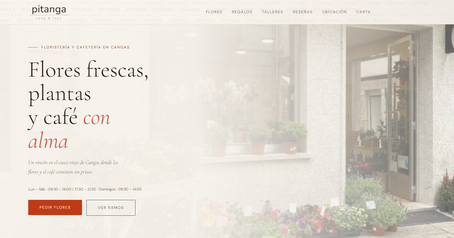 pitanga.es — Pitanga Flores & Café